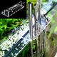 Acrylic Aquarium Fish Tank Aquatic Water Plants Pruning Tools Holder Rack For Tweezers Scissors