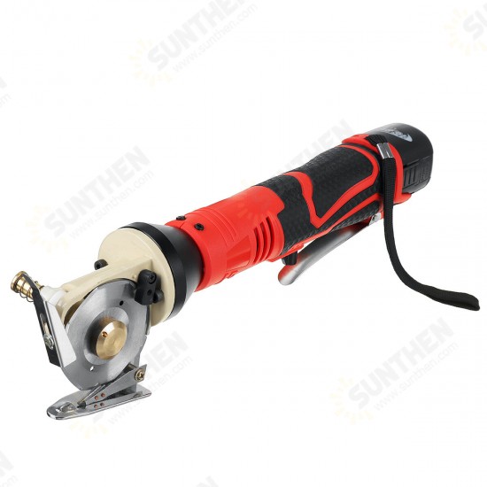 Cordless Rechargeable Electric Cloth Fabric Cutting Tools Leather Blanket Electric Cutter Saws Machine Kit W/ 1/2 Battery