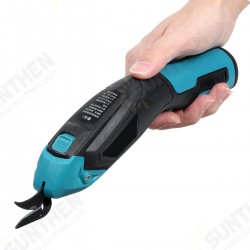 DC 4V Portable Cordless Electric Scissors Leather Fabric Crafts Cutter Cutting Tool DC 4V Portable Cordless Electric Scissors Leather Fabric Crafts Cutter Cutting Tool