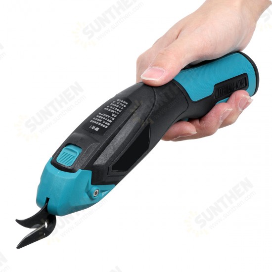 DC 4V Portable Cordless Electric Scissors Leather Fabric Crafts Cutter Cutting Tool