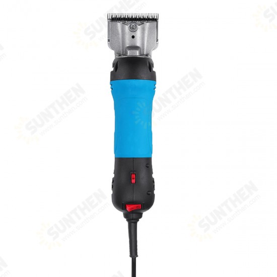 Heavy Duty Electric Horse Hair Clipper Multi-used Farm Shearing Trimmer Shaver 6 Speed Regulated Sheep Hair Clipper