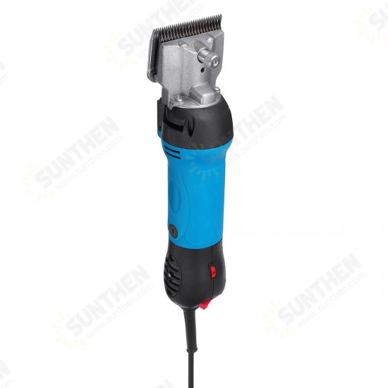 Heavy Duty Electric Horse Hair Clipper Multi-used Farm Shearing Trimmer Shaver 6 Speed Regulated Sheep Hair Clipper