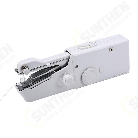 Portable Stitch Hand Held Sewing Machine Stitch Sew Quick Handy Cordless Repairs