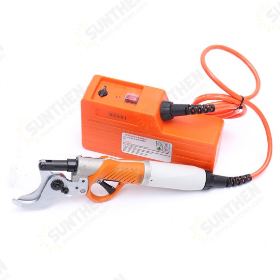 SC-3603 110-240V 45mm Electric Scissors Branches Pruning Shears Rechargeable Garden Cutter Tool