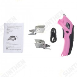 USB Rechargeable Potable Electric Scissor Auto Cutter Cordless with 2 Blades Simplicity Household USB Rechargeable Potable Electric Scissor Auto Cutter Cordless with 2 Blades Simplicity Household