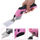 USB Rechargeable Potable Electric Scissor Auto Cutter Cordless with 2 Blades Simplicity Household