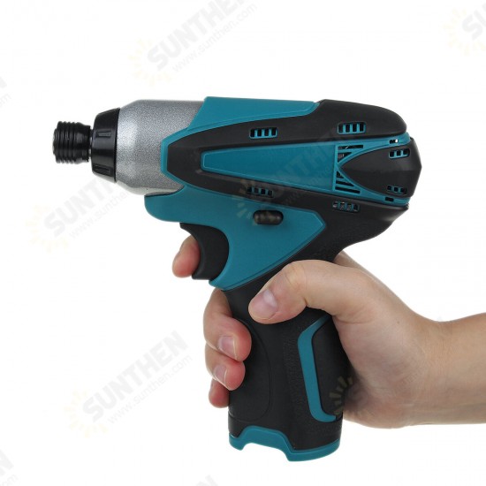 10.8V Cordless Electric Impact Drill Screwdriver Stepless Speed Change Switch For Makita Battery