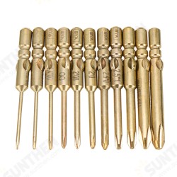 10Pcs 40mm Magnetic Screwdriver Bits Hex Cross Head PH0 PH1 PH2 Bit For Electric Screwdriver 10Pcs 40mm Magnetic Screwdriver Bits Hex Cross Head PH0 PH1 PH2 Bit For Electric Screwdriver