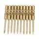 10Pcs 40mm Magnetic Screwdriver Bits Hex Cross Head PH0 PH1 PH2 Bit For Electric Screwdriver