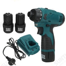 12V 2 Speed Cordless Electric Screwdriver 1500mAH Mini Household Electric Screw Driver W/ None/1/2 Battery For Bosch BS1215 12V 2 Speed Cordless Electric Screwdriver 1500mAH Mini Household Electric Screw Driver W/ None/1/2 Battery For Bosch BS1215