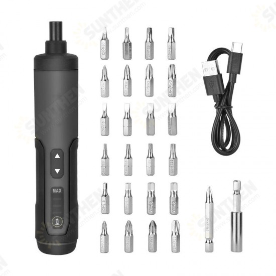 3.6V 250rmp Mini Rechargeable Electric Screwdriver Lithium Battery Household Multi-function Electric Batch Tool Set