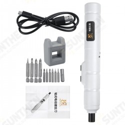 3.6V Mini Cordless Electric Screwdriver Rechargeable Phone Repair Tool W/ 11pcs Drill Bits 3.6V Mini Cordless Electric Screwdriver Rechargeable Phone Repair Tool W/ 11pcs Drill Bits