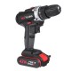 42V Rechargeable Electric Drill Household Impact Drill Electric Screwdriver Cordless Li-ion Drill Driver With LED light