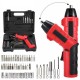 48PCS 4.8V Cordless Electric Screwdriver Rechargeable Power Household DIY Power Tool