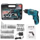 48Pcs 4.8V Cordless Electric Screwdriver Multi-function Rechargeable Electric Drill Household DIY Screwdriver Set