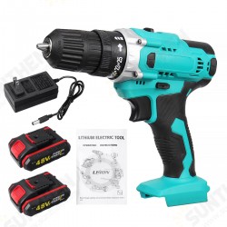 48vf 3 In 1 Multifunctional Cordless Drill Electric Torque Wrench Screwdriver Drill 3/8-Inch Chuck Cordless Impact Drill 48vf 3 In 1 Multifunctional Cordless Drill Electric Torque Wrench Screwdriver Drill 3/8-Inch Chuck Cordless Impact Drill