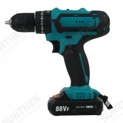 88VF Cordless Drill 3 IN 1 Electric Screwdriver Hammer Impact Drill 7500mAh 2-Speed 88VF Cordless Drill 3 IN 1 Electric Screwdriver Hammer Impact Drill 7500mAh 2-Speed