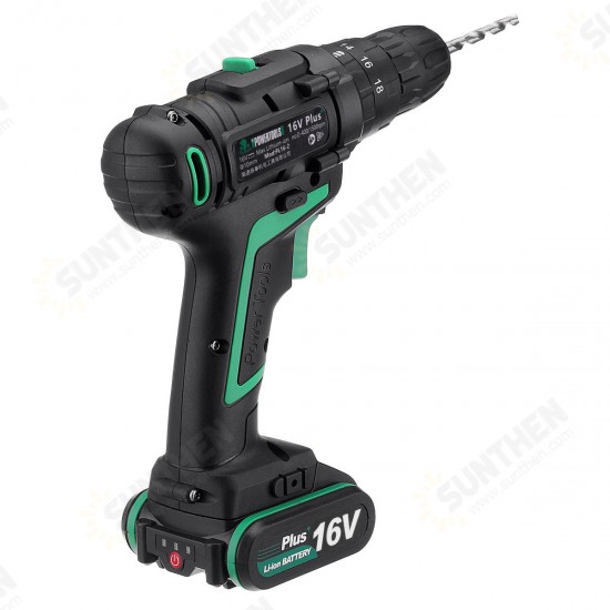 AC 100-240V Lithium Cordless Electric Screwdriver Screw Drill Driver Tool 1.5Ah 1 Charger 1 Battery