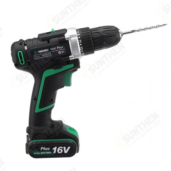 AC 100-240V Lithium Cordless Electric Screwdriver Screw Drill Driver Tool 1.5Ah 1 Charger 1 Battery