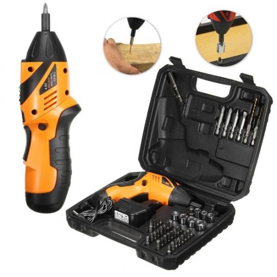 45 In 1 Non-slip Electric Drill Cordless Screwdriver Foldable with US Charger
