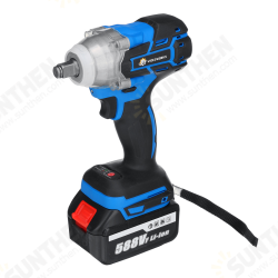 588VF 800NM 2 in 1 Electric Cordless Brushless Impact Wrench Driver Socket Screwdriver 588VF 800NM 2 in 1 Electric Cordless Brushless Impact Wrench Driver Socket Screwdriver