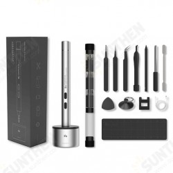 MR1 Li-ion Battery Precision Screwdriver Magnetic Cordless Electric Screwdriver Mini Manual Screw Driver Bit Set MR1 Li-ion Battery Precision Screwdriver Magnetic Cordless Electric Screwdriver Mini Manual Screw Driver Bit Set