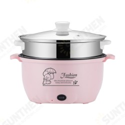 1.5L/3.0L Electric Cooking Non-stick Pan 800W/1000W Mini Electric Cooker With Lid 220V 1.5L/3.0L Electric Cooking Non-stick Pan 800W/1000W Mini Electric Cooker With Lid 220V