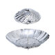 Stainless Steel Household Steamed Bun Steamer Folding Fruit Basket For Steaming Vegetables Hotel Egg Steamer Retractable Steaming Tray