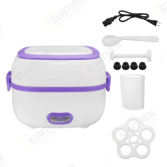 XB-2018(A) Electric Heated Lunch Box 220V Portable 2 in 1 Car & Home US Plug/EU Plug