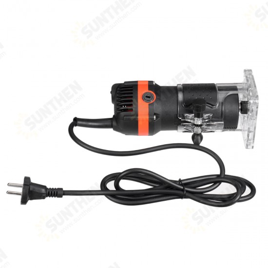 1000W Woodworking Trimmer Electric Trimming Machine Wood Milling Slotting Machine