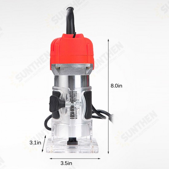 1100W Electric Hand Trimmer Palm Router Wood Laminate Joiner Tool Variable Speed