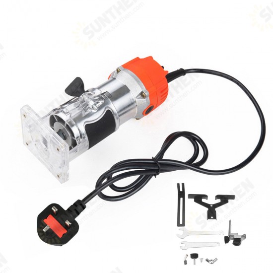 1100W Electric Hand Trimmer Palm Router Wood Laminate Joiner Tool Variable Speed