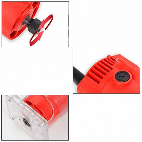 110V/220V 2300W Electric Hand Trimmer Router Wood Laminate Palm Joiners Working Cutting Machine