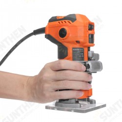 1280W 35000r/min Electric Hand Trimmer Wood Laminator Router Edge Joiners Set 1280W 35000r/min Electric Hand Trimmer Wood Laminator Router Edge Joiners Set