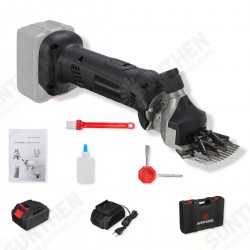 21V Cordless Electric Sheep Pet Hair Clipper 6 Speed Wool Trimmer Shearing Machine W/ None/1/2 Battery FOR Makita 21V Cordless Electric Sheep Pet Hair Clipper 6 Speed Wool Trimmer Shearing Machine W/ None/1/2 Battery FOR Makita