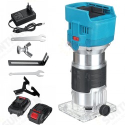 30000rpm 1000W Cordless Brushless Electric Trimmer 6 Speeds Wood Trimmer Router W/ 1/2pcs Battery 30000rpm 1000W Cordless Brushless Electric Trimmer 6 Speeds Wood Trimmer Router W/ 1/2pcs Battery