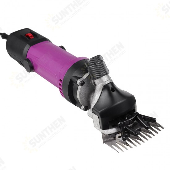 6 Speed Electric Sheep Shears Clipper Shearing Machine or Shaving Fur Goat Wool Clipper Shears Cutter Scissor 13 Tooth