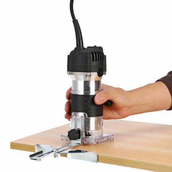 800W Electric Hand Trimmer Wood Laminate Palm Router Joiner Tool