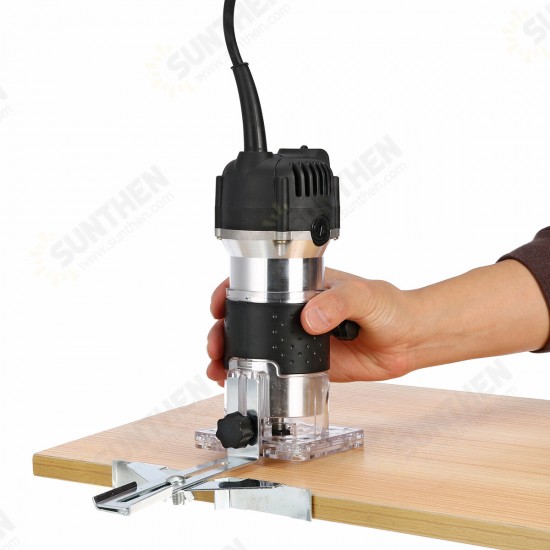 800W Electric Hand Trimmer Wood Laminate Palm Router Joiner Tool