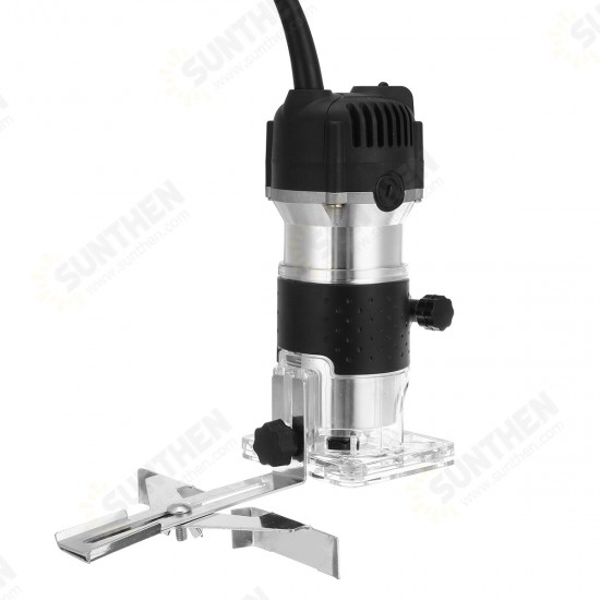 800W Electric Hand Trimmer Wood Laminate Palm Router Joiner Tool