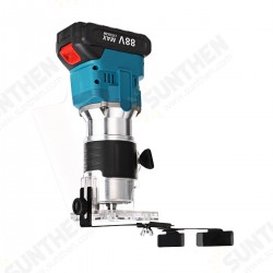 88VF 6 Speed Regulated Brushless Cordless Handheld Electric Trimmer Woodworking Engraving Slotting Trimming Carving Router 88VF 6 Speed Regulated Brushless Cordless Handheld Electric Trimmer Woodworking Engraving Slotting Trimming Carving Router