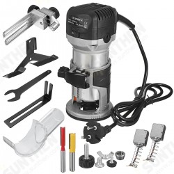 Electric Hand Trimmer 6.35mm Chuck Portable Wood Trimming Machine Electric Hand Trimmer 6.35mm Chuck Portable Wood Trimming Machine