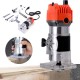 110V 750W 1/4 Inch Corded Electric Hand Trimmer Wood Laminator Router Joiners Tools