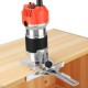 220V 680W 30000RPM Wood Corded Electric Hand Trimmer DIY Tool Router 6.35MM