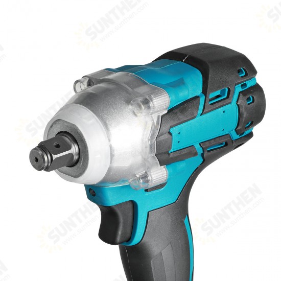 100-240V 20V 520N.m 4000RPM Brushless Electric Impact Wrench Cordless 1/2inch Power Tool For Makita Battery