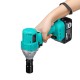 100-240V Li-ion Electric Wrench Brushless Impact Wrench Wood Work Power Tool with 2 Battery