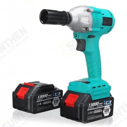 100-240V Li-ion Electric Wrench Brushless Impact Wrench Wood Work Power Tool with 2 Battery 100-240V Li-ion Electric Wrench Brushless Impact Wrench Wood Work Power Tool with 2 Battery