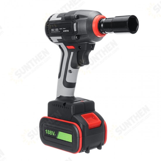 100-240V Torque 450NM Electric Impact Wrench Cordless Motor Brushless Rattle Driver