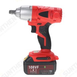 108VF 12800mAh 330Nm Brushless Cordless Electric Wrench Impact Driver Power Tool Rechargeable Lithium Battery Household Drill 108VF 12800mAh 330Nm Brushless Cordless Electric Wrench Impact Driver Power Tool Rechargeable Lithium Battery Household Drill