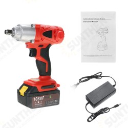 108VF 12800mAh 330Nm Brushless Cordless Electric Wrench Impact Driver Power Tool Rechargeable Lithium Battery Household Drill 108VF 12800mAh 330Nm Brushless Cordless Electric Wrench Impact Driver Power Tool Rechargeable Lithium Battery Household Drill
